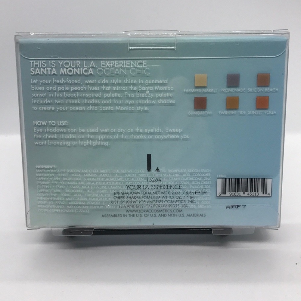 Last One! Lorac Santa Monica Eye & Cheek Palette - Picture 4 of 4